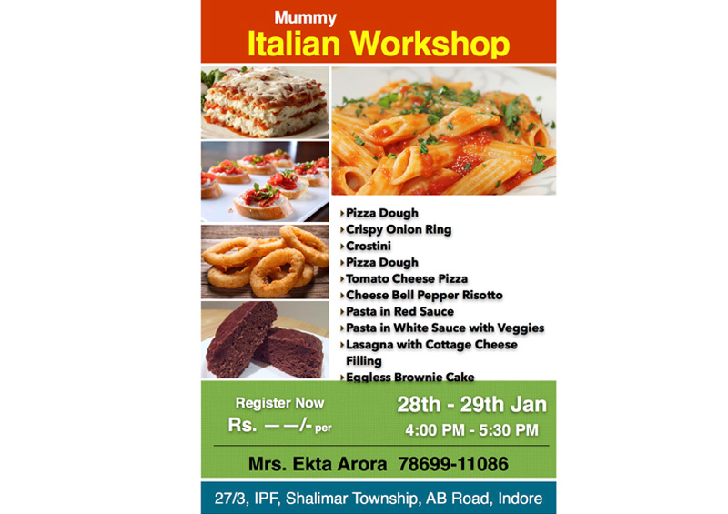 cookery courses